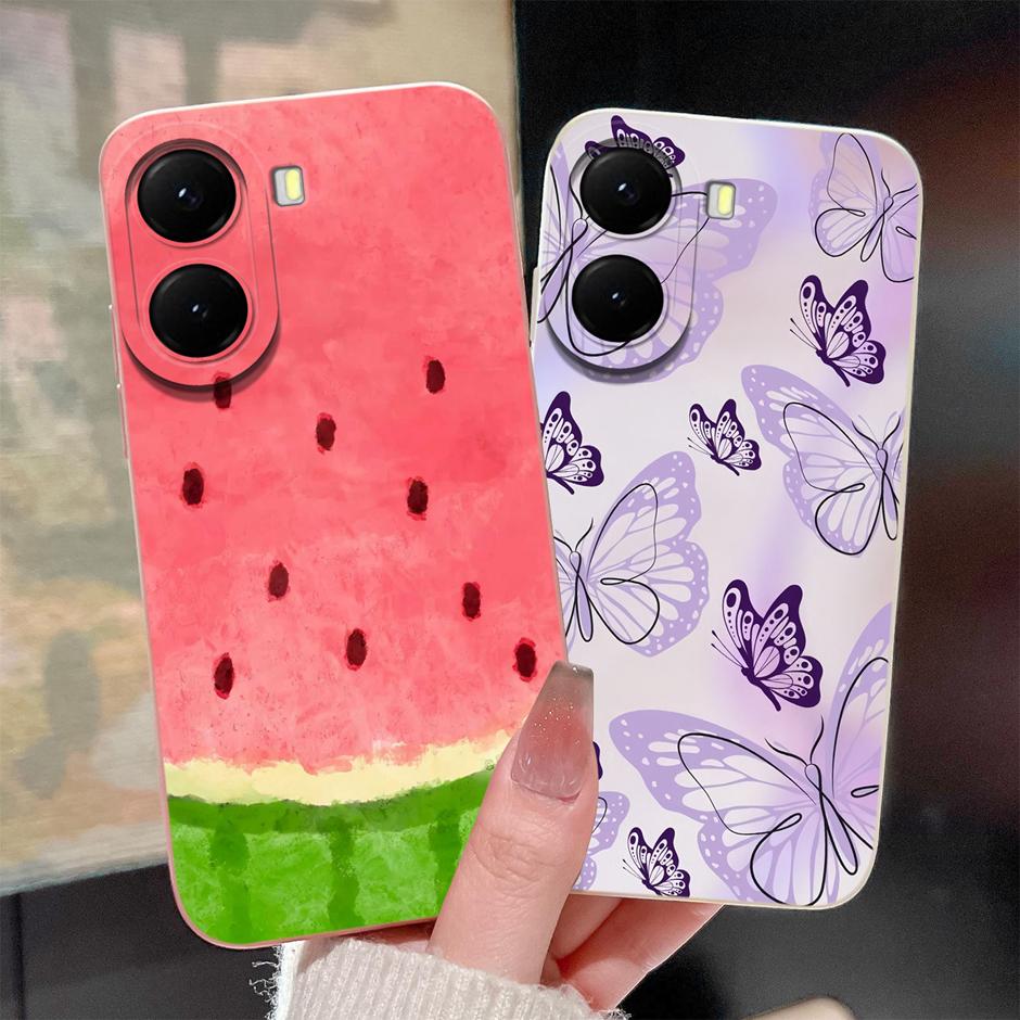 Case For Xiaomi Poco X7 X8 Pro Max Beautiful Bowknot Flower Anti-Fingerprint Unique Phone Cover For PocoX7Pro PocoX8ProMax Coque