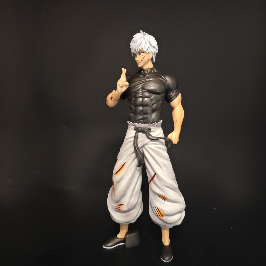 Anime Jujutsu Kaisen Gojo Satoru 22cm Figurky Se 3 Vyměnitelnými Hlavami Model Trendy Hračky Stolní Dekorace Dárek Sběratelský Předmět