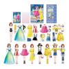 Magnetic Dress Up Puzzle Princess Theme Quiet For Girls Educational Toy