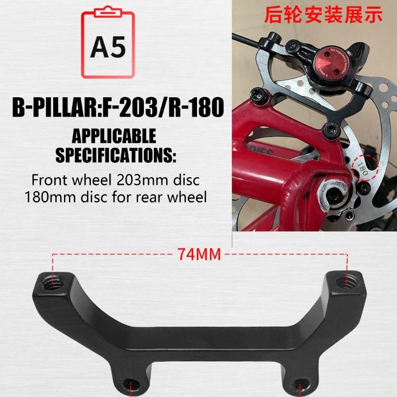 Mountain Disc Clamps Mount Calipers Adaptors Cycling Brake Adaptors Disc Brake Adapter Aluminium Disc Brake Adapter