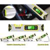 12-Inch Digital Torpedo Level and Protractor Aluminum Inclinometer Angle Finder with Backlight LED Display & V-Groove Magnetic Base, IP54 Dust/Water