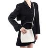 Coach Town Polished Pebbled Leather Bucket Bag , Handbag , Shoulder Bag , Crossbody Bag Small Women's White (Unisex) Shoulder Bags 1011 IMOVG