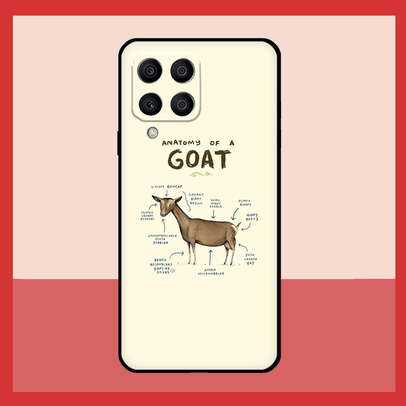 Cute Baby Pygmy Goat Case For Samsung Galaxy M11 M31 M14 M34 M54 M12 M32 M52 M15 M13 M06 M16 M36 M56 M53 M35 M55