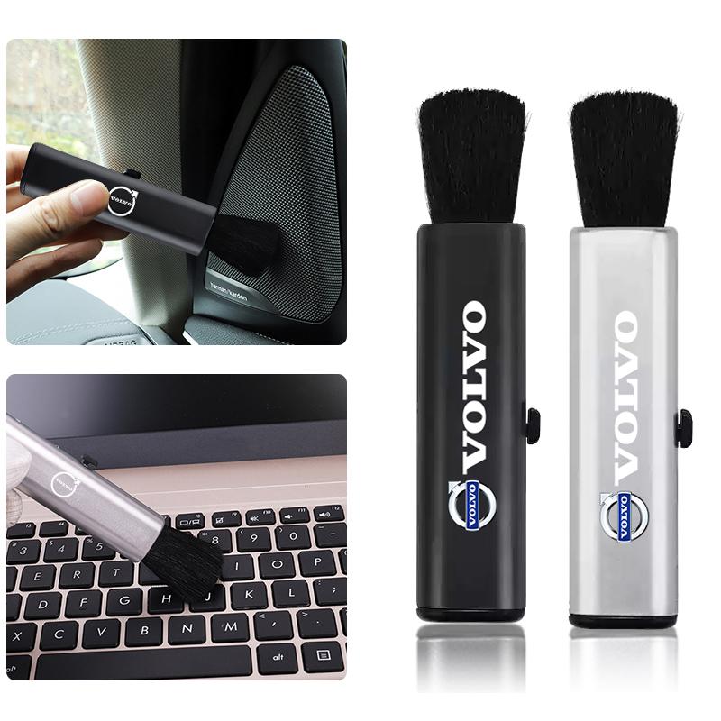1Pcs Car Interior Cleaning Soft Brush Crevice Dusting Tools For Volvo ES90 EC40 EX40 EM90 XC90 V90 V60 XC60 V40 S80 S60 S90 C40