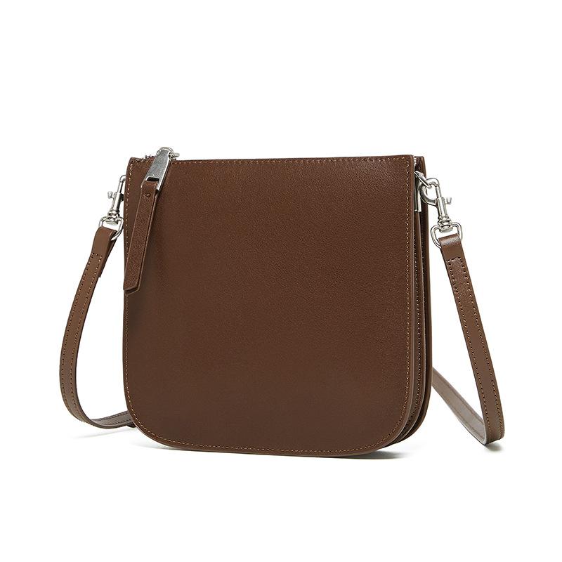 Spring/summer Leather Women's Bag Single Shoulder Crossbody Bag Mobile Phone Bag Women's Bucket Bag Small Shoulder Bag Underarm Bag