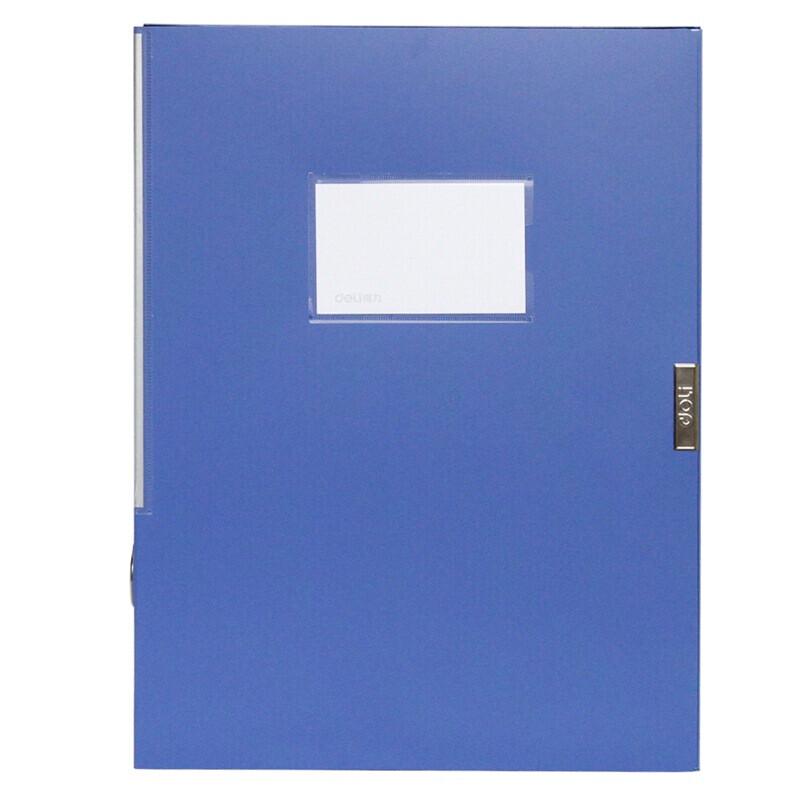 Deli A4 35mm Plastic File Boxes (5-Pack)