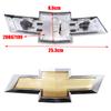 1pcs 25.3cm 3D ABS Car Front logo Car Front grill Emblem front hood sticker styling Accessories For Chevrolet 12-14 MALIBU