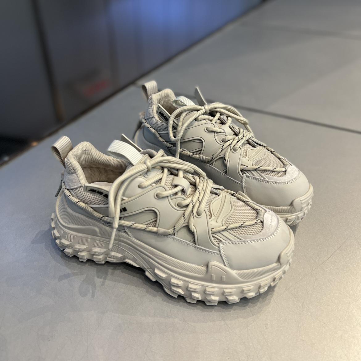 

Ретро-спортивные туфли на платформе для отдыха на шинах, высота каблука средняя, 3–5 см, сетчатые кроссовки 2024 года, новая мода, осень и зима 35