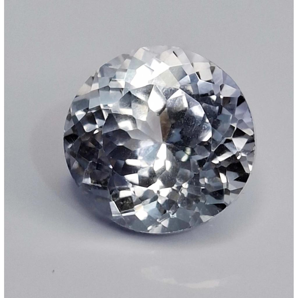 Beautiful Light Blue Sapphire Natural Round Cut 10-12 Ct Certified Gemstone