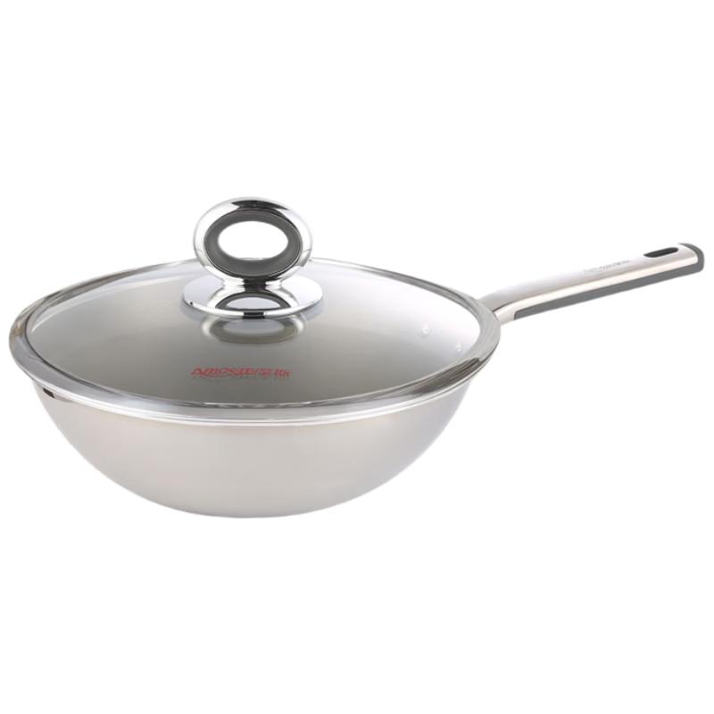 Amos 32cm Pure Titanium Non-Stick Wok