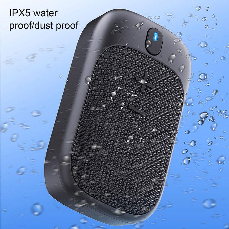 Kleiner tragbarer Lautsprecher Bluetooth-Lautsprecher Kabellos Tragbar Klein für Outdoor Laufen Radfahren Lautsprecher Tragbarer Subwoofer mit magnetischem Ständer