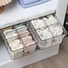 Dedicated To Drawer-type Wall-mounted Underwear Storage Box, Bedroom Grid Socks Finishing Box, Multi-functional Under-table Pumping