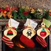 DIY Wooden Christmas Ornaments with Rope for Family Holiday Crafts