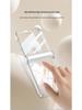 Samsung Z Flip7 Transparent Magnetic Hinge Phone Case with Full Coverage Airbag Protection