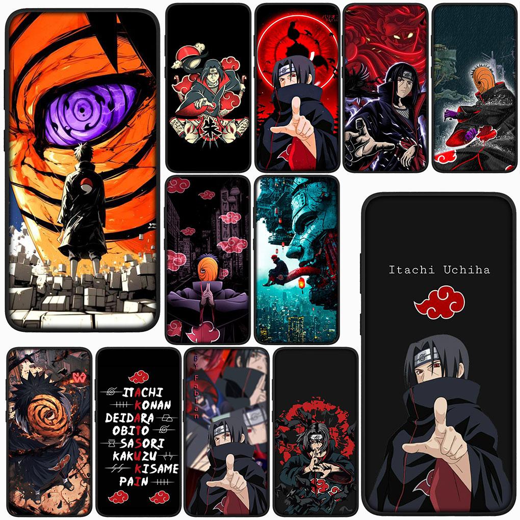 Cover for Apple iPhone 16 15 14 11 Pro Max 6 7 8 Plus + SE2 SE3 SE 2022 2020 8+ Phone Case Akatsuki Narutos Obito Itachi Tobi