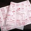 Food Wrappers Paper Newspaper Style Wrapping Paper Non-stick Wrapping Paper Wax Paper Oil-proof Baking Paper Food Packaging