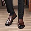 Fashion 2025 Spring Autumn New Men's Business Dress Shoes Solid Color Fashion Cow Leather Shoes Male Fashion Casual Designer Shoe Man