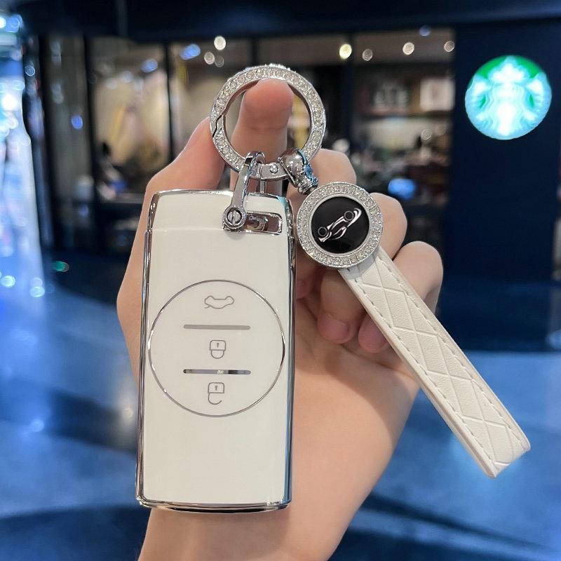 Tpu Car Key Case Cover For Chery Tiggo 7 Pro 8 Pro Exeed Tiggo 2 3X Arrizo 5 Pro Gx 5X Eq7 Key Chain Accessories