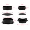 ABS Hamburger Press Meat Pie Press Stuffed Burger Mold Maker with Baking Paper Liners Patty Pastry Tools BBQ Kitchen Accessories 4