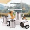 Stainless Steel Double-layer Camping & Sports Water Mug