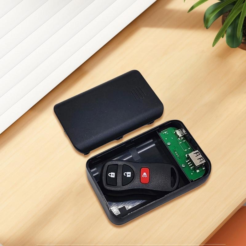 Scomparto Segreto Alimentatore Portatile Sicuro Power Bank Portatili Scatola Portaoggetti per Contanti Gioielli Contenitore di Sicurezza Nascosto