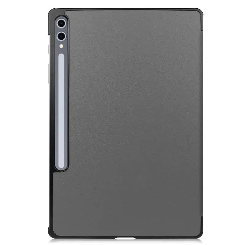 For Samsung Galaxy Tab S10+ 5G SM-X820 SM-X826B 12.4 Inch Magnetic Trifold Stand Cover for Samsung Galaxy Tab S10 Plus 12.4
