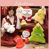 Santa Toy Plush Multi Color Design Children Room Christmas Decoration Doll Gift