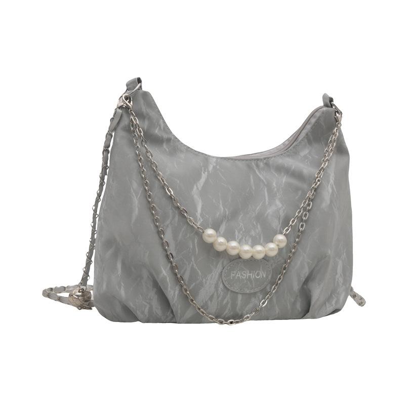 Large Capacity Bag Autumn New Style for Women's Beautiful Casual Tote Bag Fashionable Personalized Commuter One-shoulder Underarm Bag