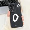 For Vivo Y29 4G V2434 Cover For Vivo Y29 4G Case Simple Fashion Letters A-Z Pattern Design Silicone Shockproof Bumper