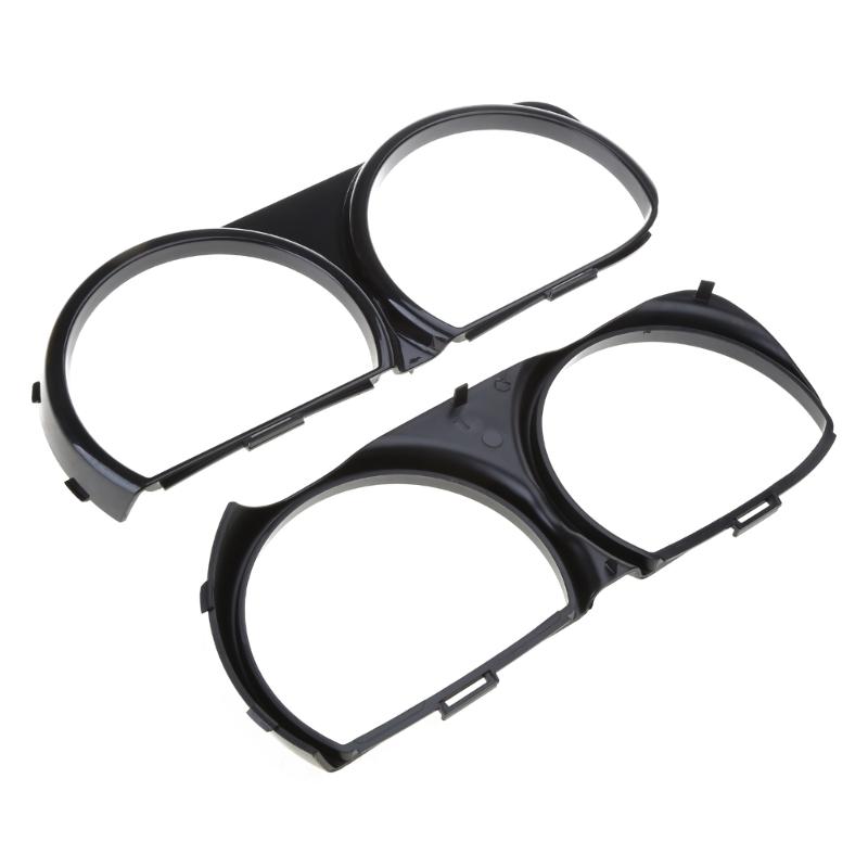 Upgraded Headlights Frame Replacement Front Lamp Headlight Bezel Set Easy Installation Suitable for -Challenger