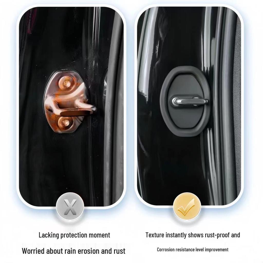 Universal Silicone Door Lock Cover: Shock-Absorbing, Anti-Collision, Thickened Protection Pad