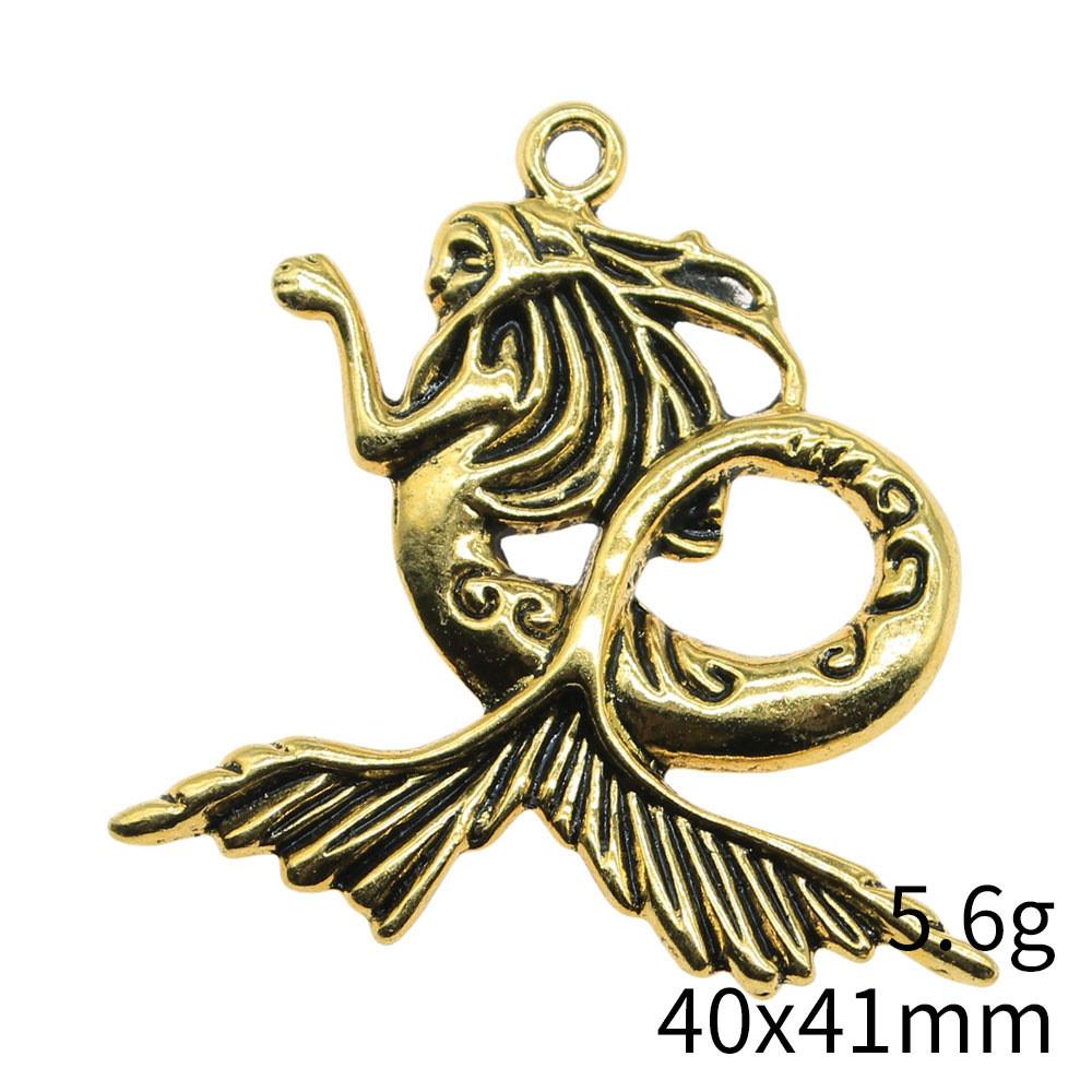 Back To School Charm Bracelet Italian Mermaid Charms Pendant Biz Pendants For Jewelry Crafting