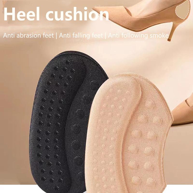 1 Paar High Heel Schoner Schuhabsatz Aufkleber Anti-Verschleiß Polsterpads Größe Verstellbar Fersenpolster