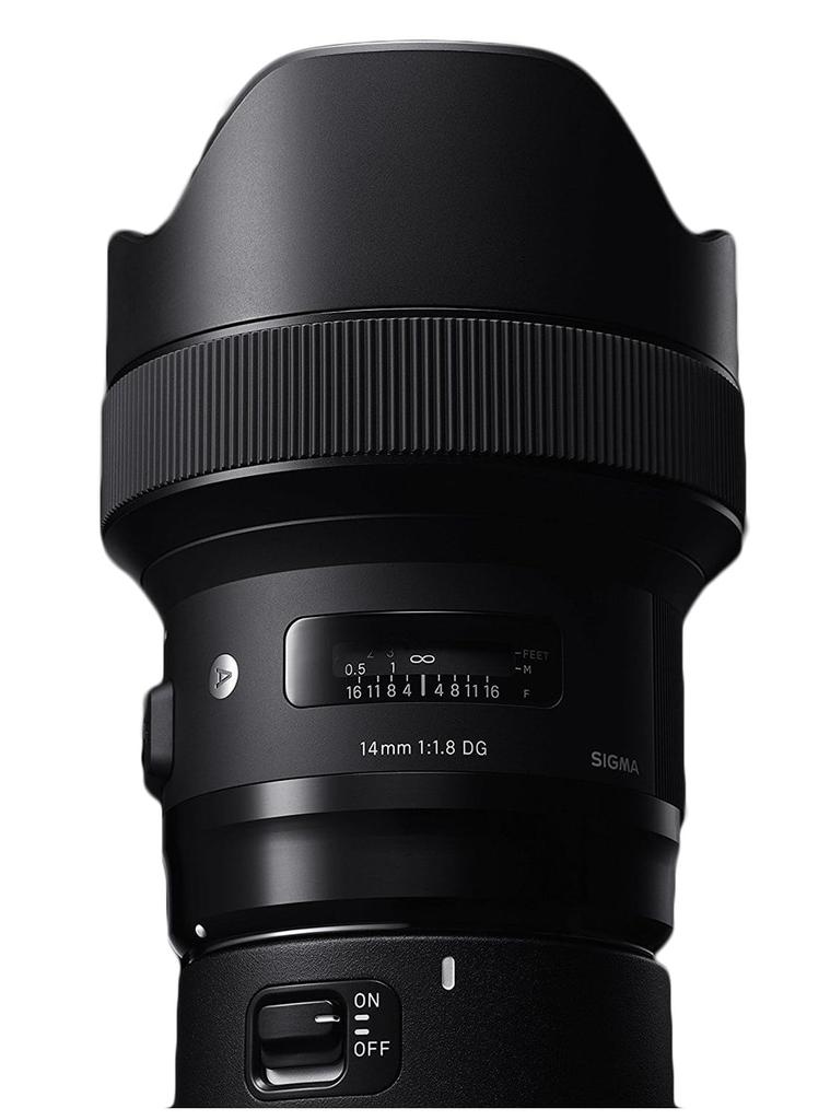 SIGMA 14mm DG HSM Lens for Sony Artificial Mirrorless Camera F1.8 E-Mount, Wide-Angle, Starburst, Full-Frame, Lens,
