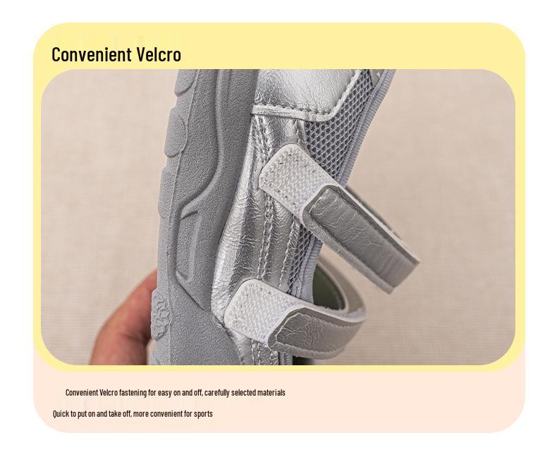 Girls' Versatile Mesh Casual Sports Shoes - Summer 2026 Style for Kids