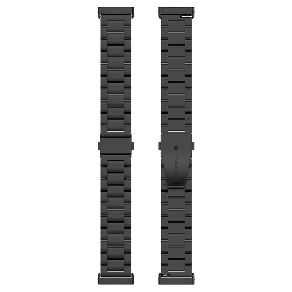 Watch Band for Fitbit Versa 4/3/Sense 2/Sense Titanium Alloy 3-Bead Wrist Strap