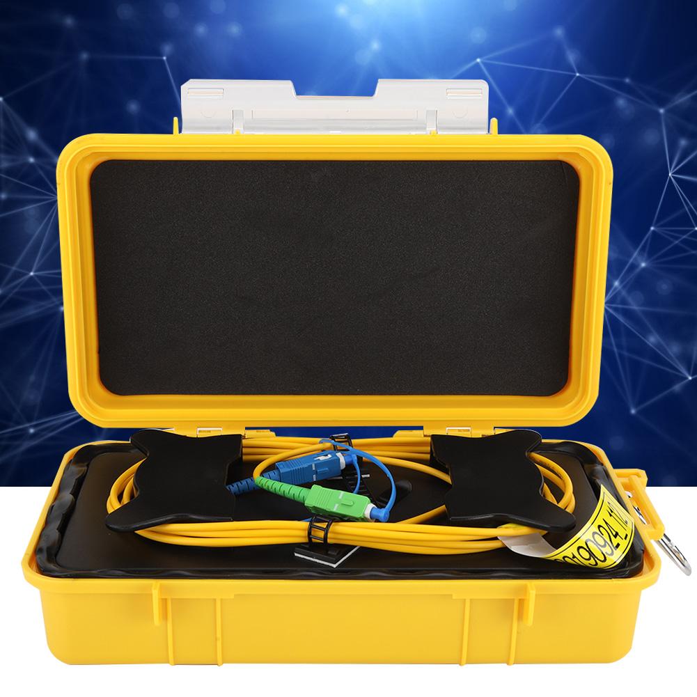 Fiber Optic OTDR Launch Cable Box Dead Zone Eliminator Fiber Ring Sc UPCSc APC SM 1km