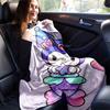 1pc. Cute Kawaii Meowth Cat Print Blanket - Perfect for Home, Office, Outdoor Use & G