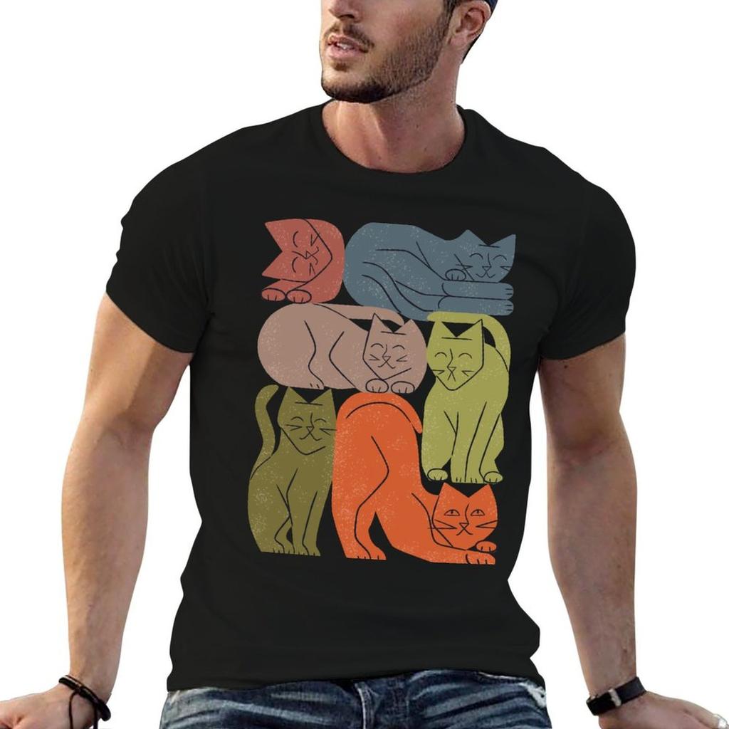 Stack of Cats TShirt t shirts for Unisex graphic funny t shirt Unisex cotton Unisex t shirt cotton Tshirt