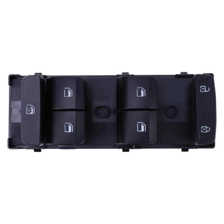 Front and Rear Window Control Switches, Driver Door Four-Button Unit with Single-Press and Incremental Operation 93571-AA0004X