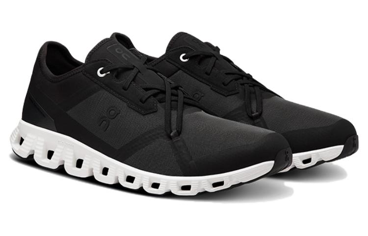 On Cloud X 3 AD Resistenti all'Usura e Leggeri Scarpe da Allenamento Basse da Uomo Nero 3MD30320299