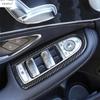 Hand Brake / Water Cup / Head Light / Seat Adjust Panel / Window Lift Cover Trim Accessories For Benz C CLASS W205 2015 -
