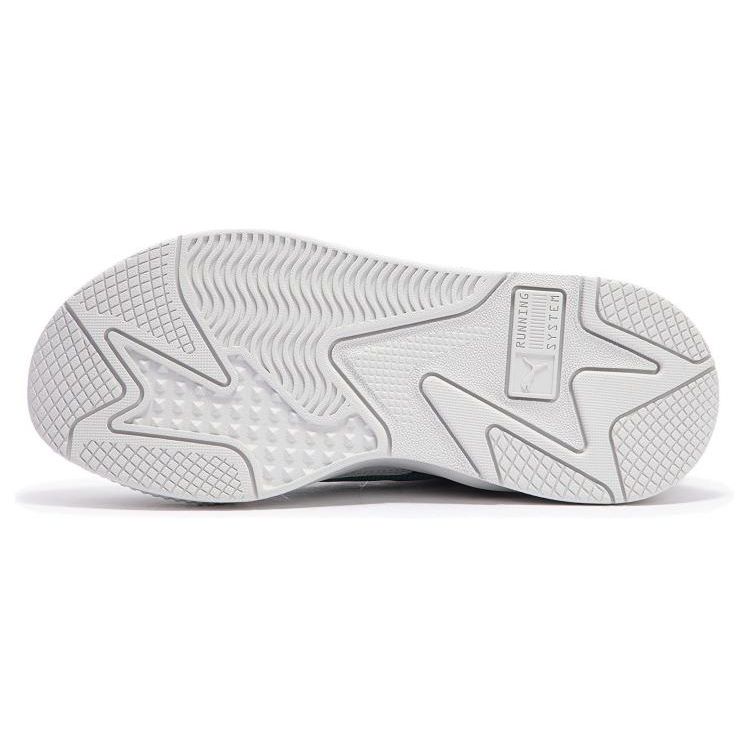 Puma Rs-X 40. výročí Síťované Pohodlné Všestranné Nízké Lifestylové Tenisky Unisex tenisky Bílá Modrá 395339-02