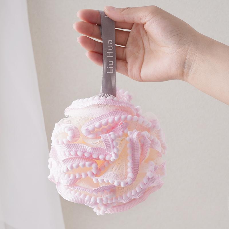 

Двухцветный пенный мяч для ванны, большой цветной мяч для ванны, мяч для ванны, товары для ванны для взрослых, соответствующие цвета Type 30 розовый