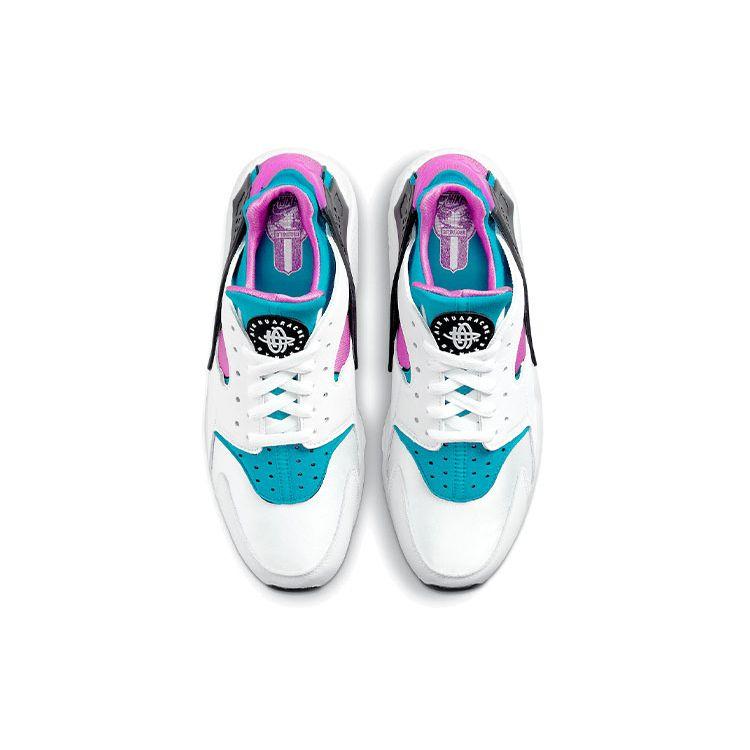 Nike Air Huarache Deep Magenta Unisex Sneakers White Black Aquatone DD1068-103