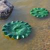 Pond Flower Flower Props For Water Pond Fish Tank Landscaping Floating Lotus Leaf Artificial Plant Fake Lotus Water Leaf
