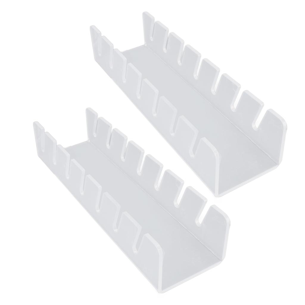 2pcs Baseball Hat Storage Rack Well Organization Acrylic Baseball   Display Stand for 7pcs   Each Rack