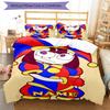 3pcs Custom Name The Amazing Digital Circus Bedding Set Duvet Cover Closure Includes 1 Duvet Cover & 2 Pillowcases, Soft and Comfortable for All Seaso