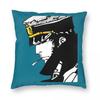 Corto Maltese Hugo Pratt Quadratischer Kissenbezug Polyester Leinen Samt Bedruckt Reißverschluss Dekoration Kissenhülle Zimmer Kissenbezug x