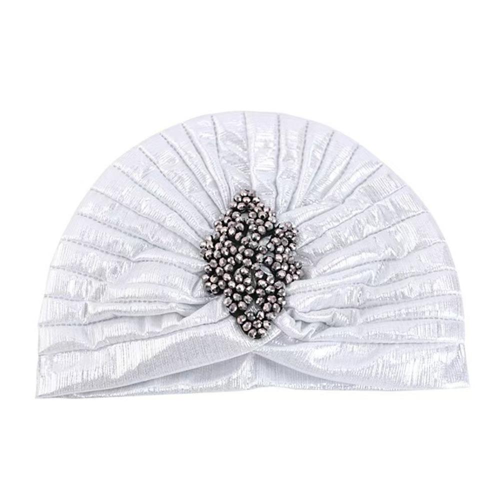 Beaded Arab National Hat Top Knot Ethnic Headscarf Gat Fashion Gilded Indian Hat Wedding
